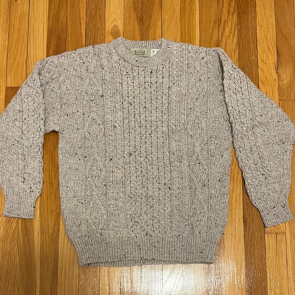 100% Wool sweater from Ireland